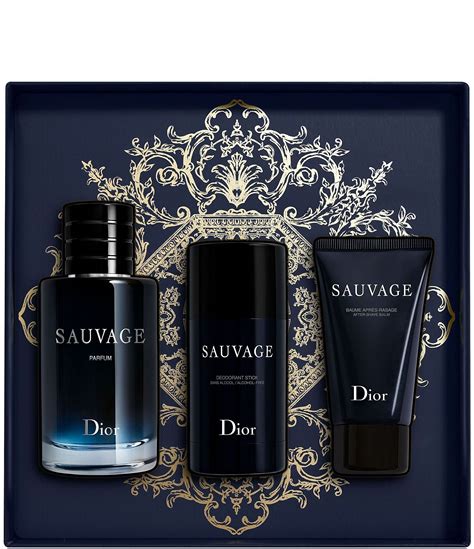 dior men's perfume gift set sale|christian Dior sauvage gift set.